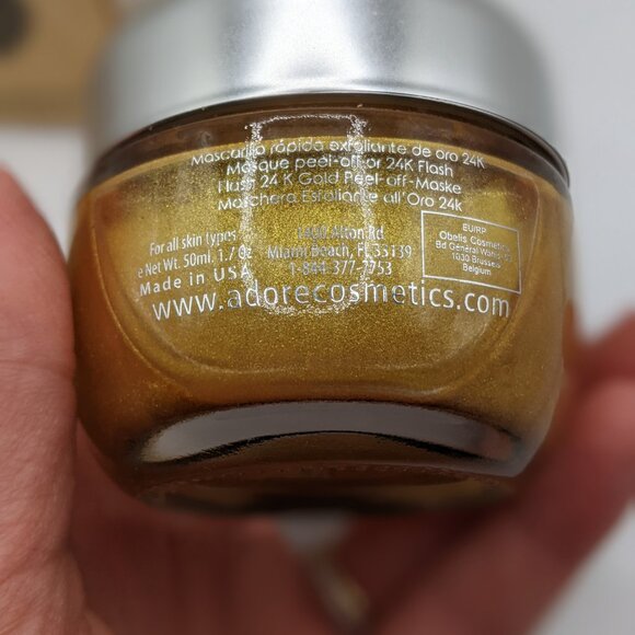 Adore Cosmetics 24K Gold Peel Off Mask - Picture 7 of 9